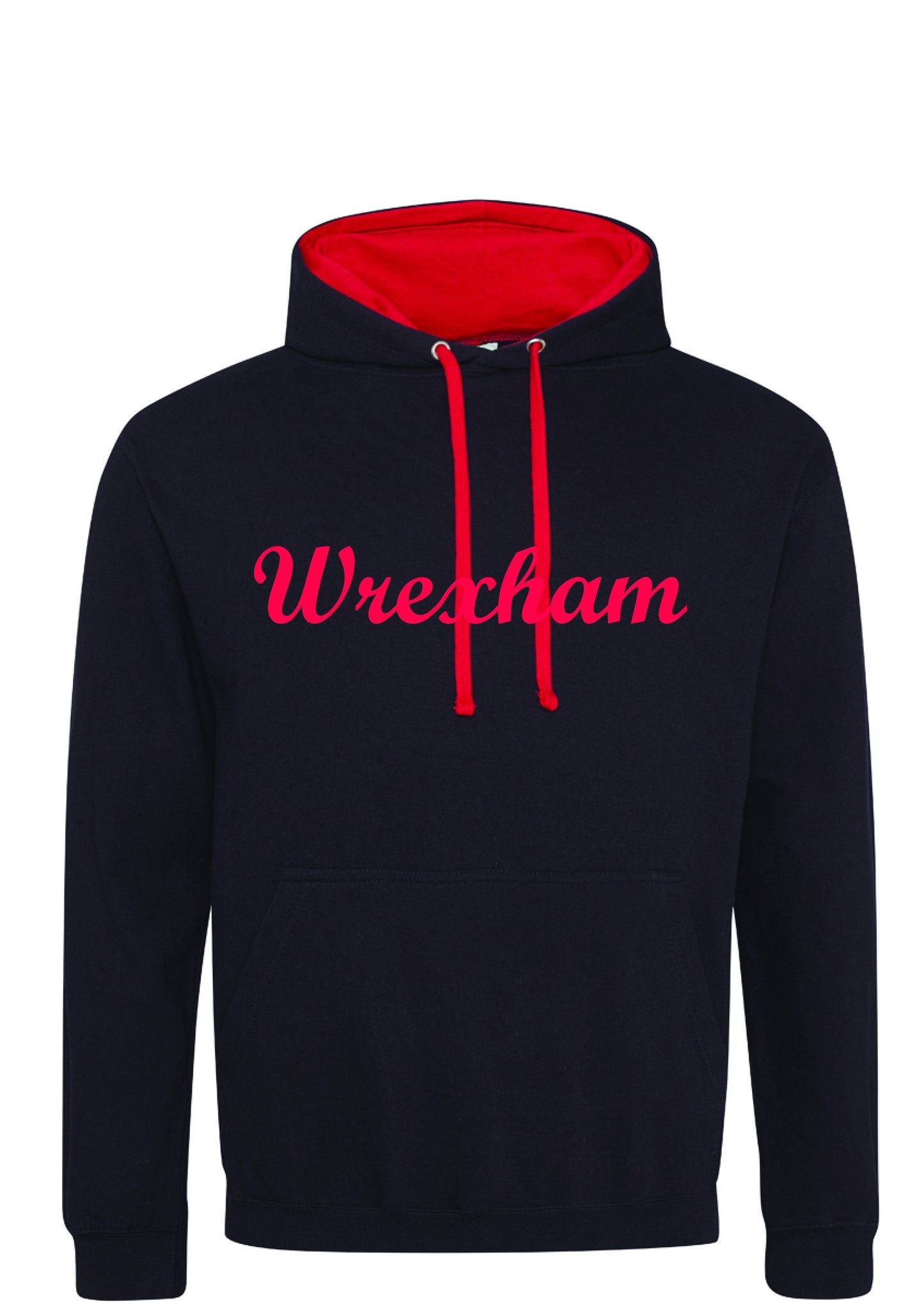 Wrexham Contrast Hood Hoodie (Adult)