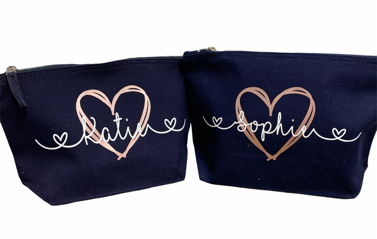 Personalised Zipped Pouch/Make up bag
