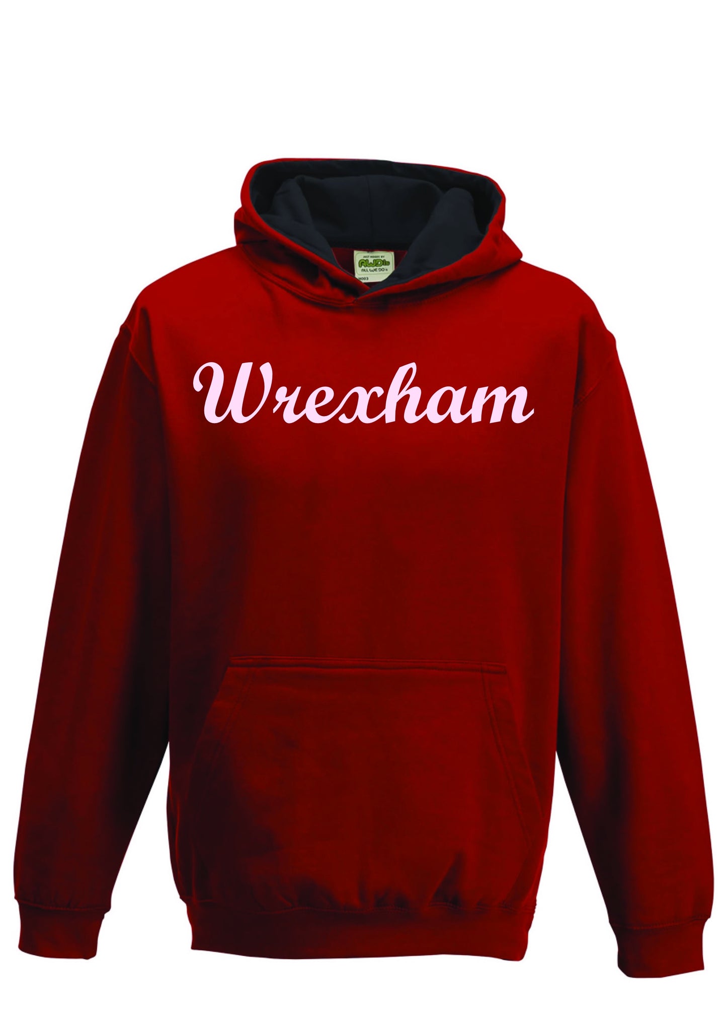Wrexham Contrast Hood Hoodie (Childrens)