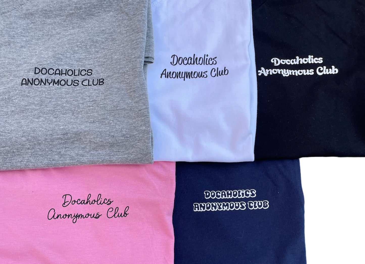 Docaholics Anonymous unisex T-shirt (font 1)