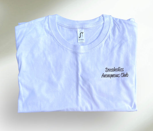 Docaholics Anonymous unisex T-shirt (font 4)