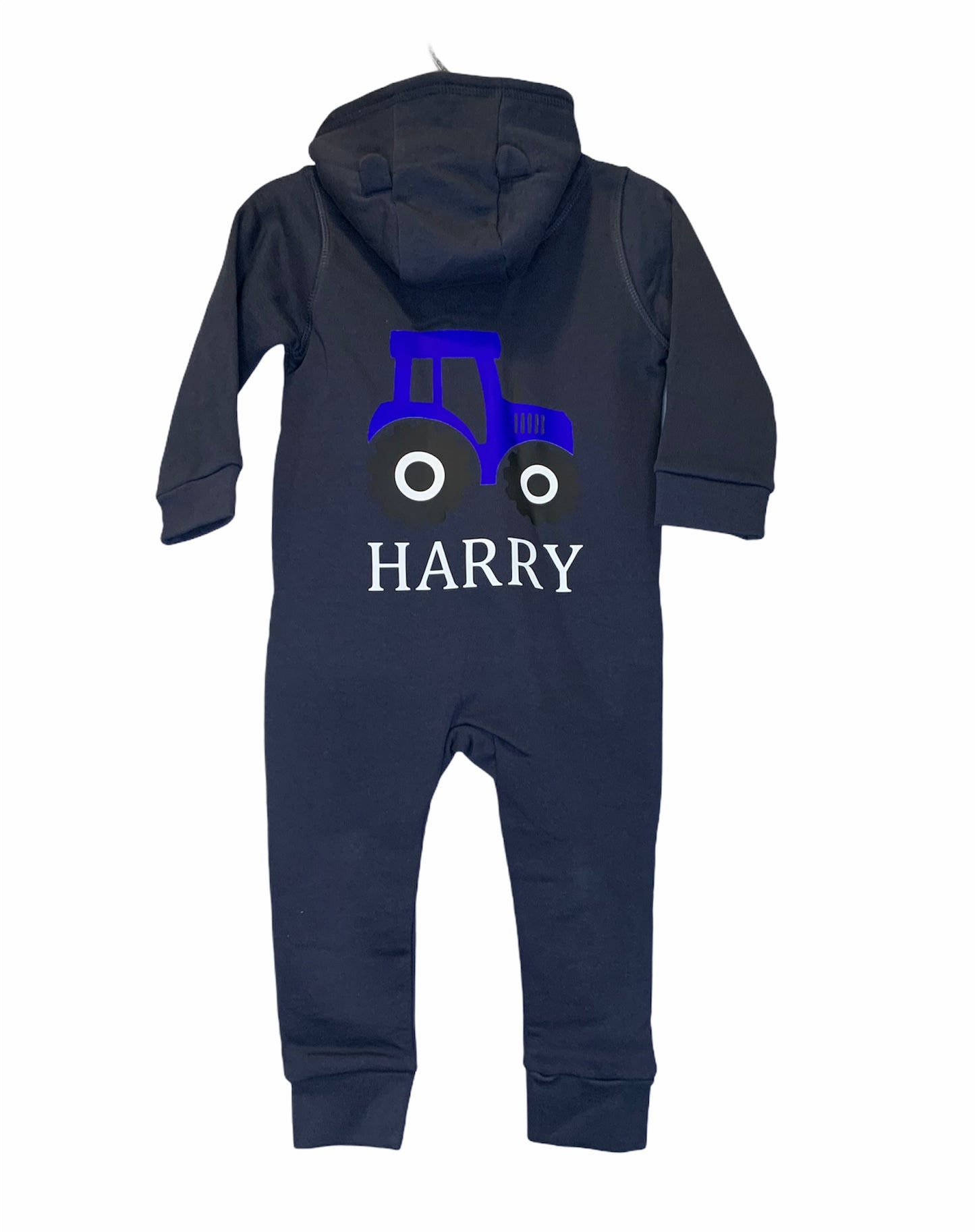 Personalised Tractor Onesie