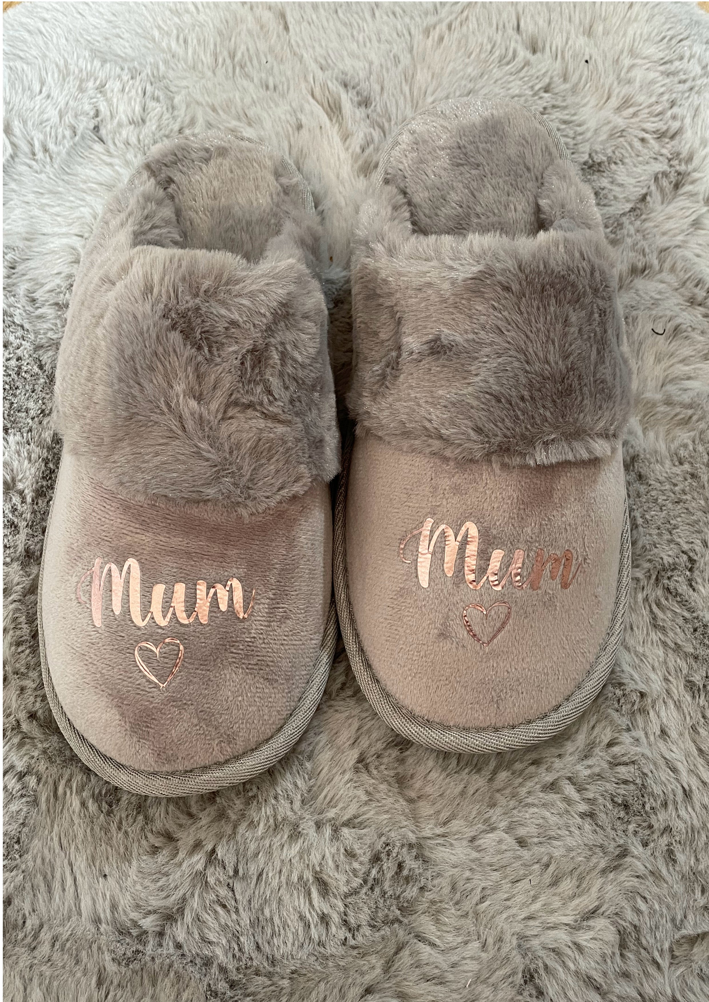 Personalised best sale ladies slippers